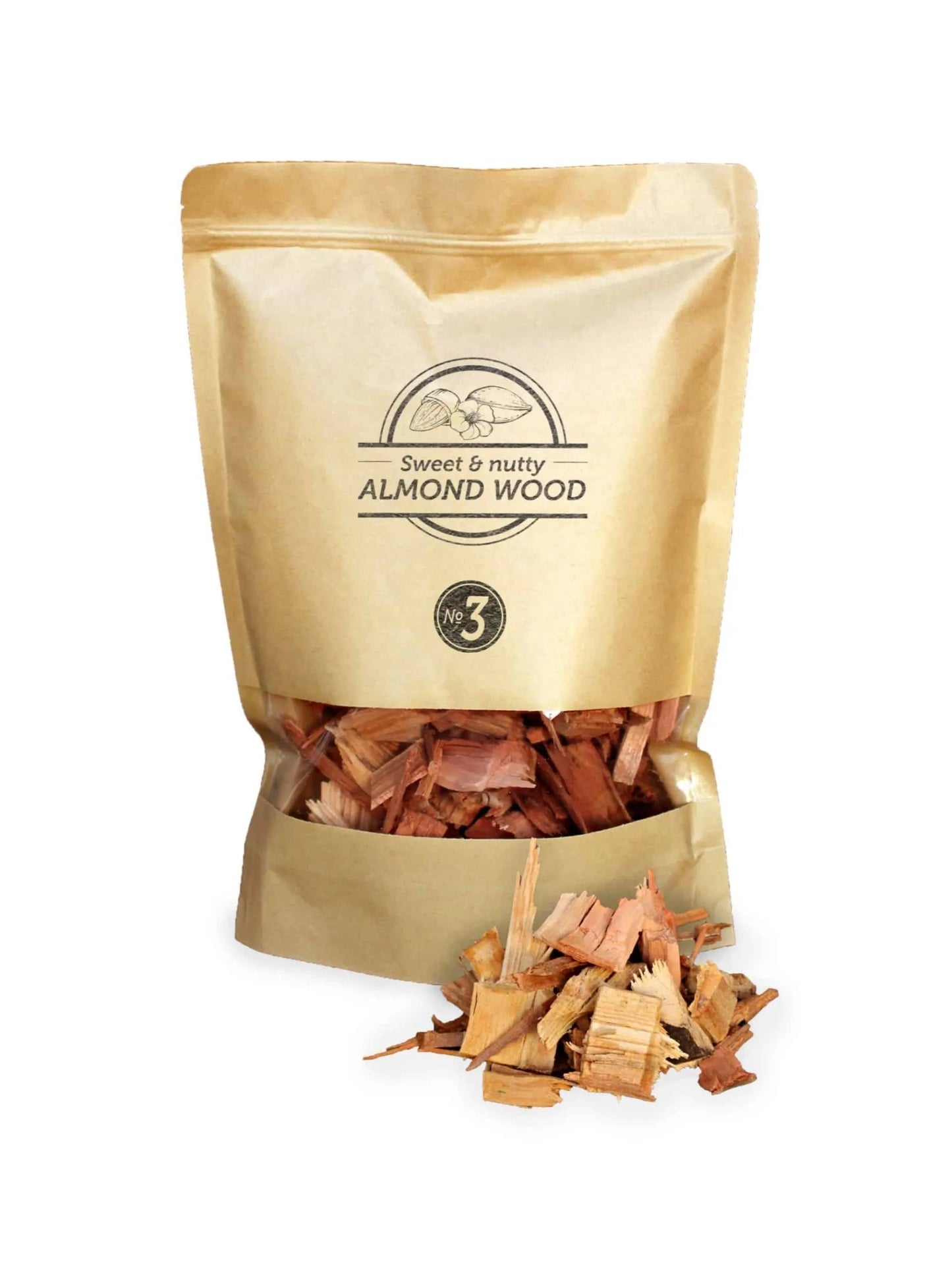 SOW Almond Wood Chips Nº3 1.7 L