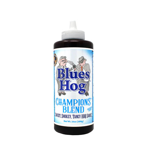 Blues Hog BBQ ‘Champions Blend’ BBQ Sauce (Squeeze Bottle) (24 oz)