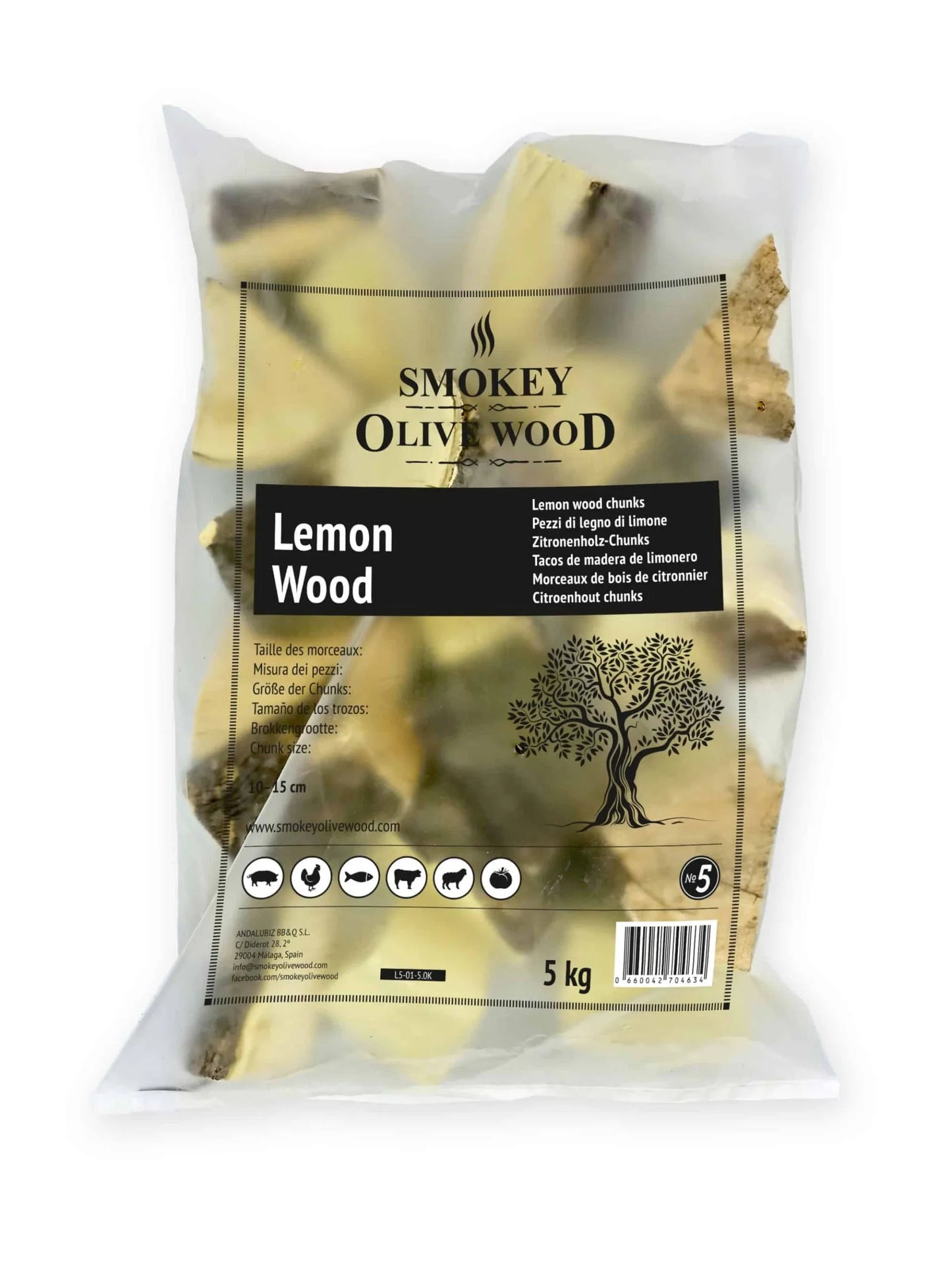 SOW Lemon Wood Raw Chunks Nº5