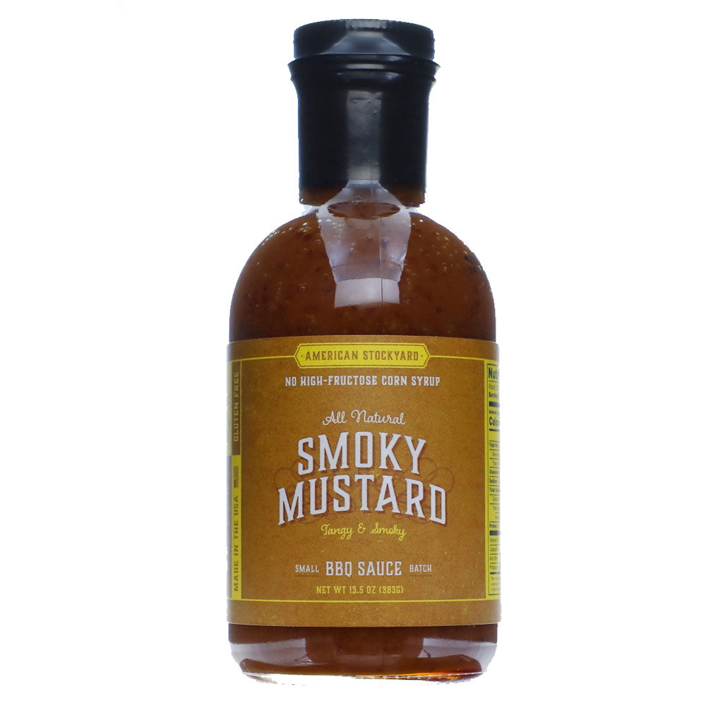 American Stockyard Smoky Mustard BBQ Sauce - 13.5oz