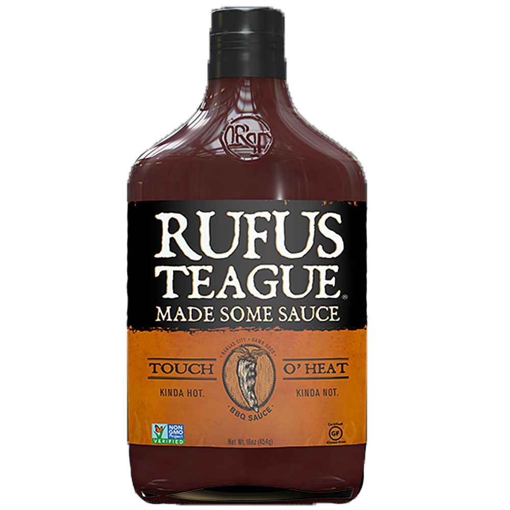 Rufus Teague ‘Touch o’ Heat’ BBQ Sauce (16 oz)